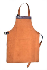 HEAVEN HUSH Professional Leather Work Aprons for Men with Tool Pockets Workshop Aprons Mechanics, Blacksmith, Garden Tool, Carpentry, Welder, Shop, Bartender, Server (7 Pocket, Dark Brown) HEAVEN HUSH CRAFTING ELEGANCE