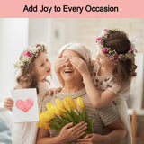 Blank Watercolor Cards with Envelopes 5x7" NOT FOLDED, 50 Packs Watercolor Postcards and Envelopes to Paint, 300GSM 100% Cotton Plain Watercolor Cardstock for Cards Making Christmas Invitation ANSSDO