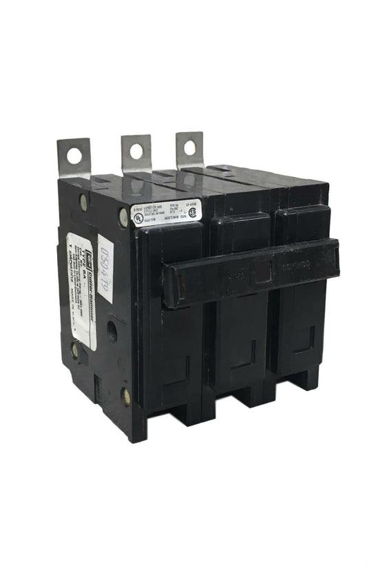 Eaton BAB3100H Bolt-On Mount Type BAB Industrial Miniature Circuit Breaker 3-Pole 100 Amp 240 Volt AC Quicklag