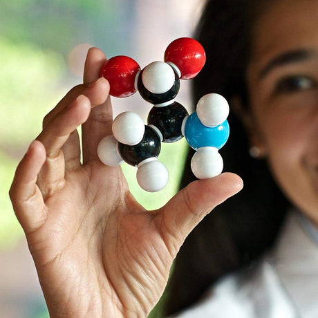 LINKTOR Chemistry Molecular Model Kit (444 Pieces), Student or Teacher Set for Organic and Inorganic Chemistry Learning, Motivate Enthusiasm for Learning and Raising Space Imagination, A Fullerene Set LINKTOR
