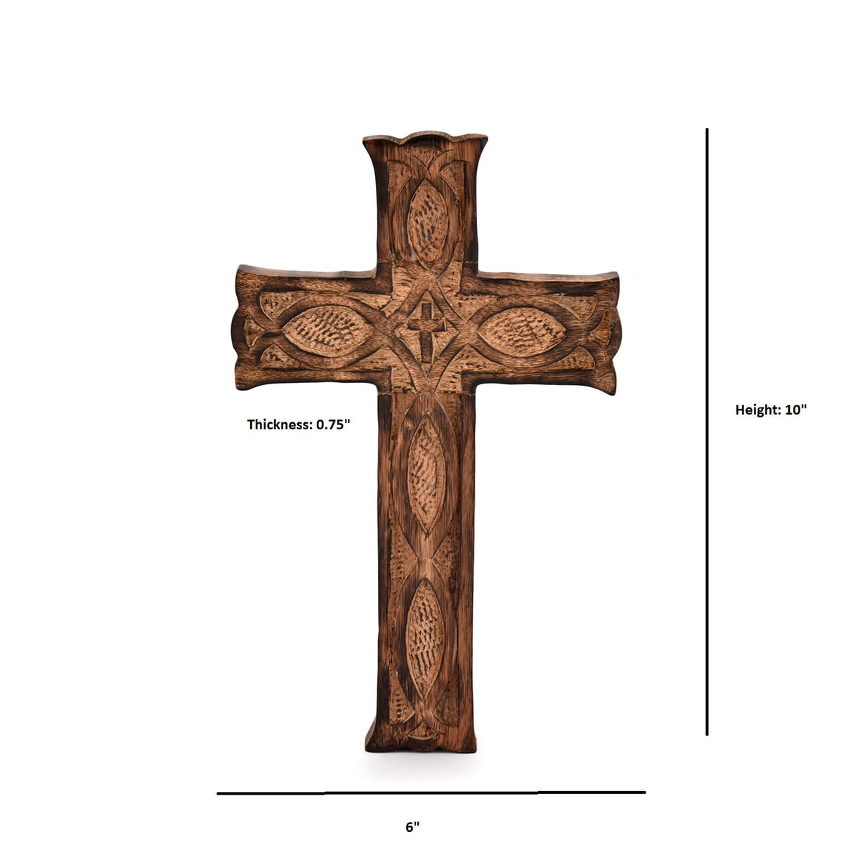 Nirvana Class Handmade Wooden Wall Cross Church Home Room Décor Nirvana Class