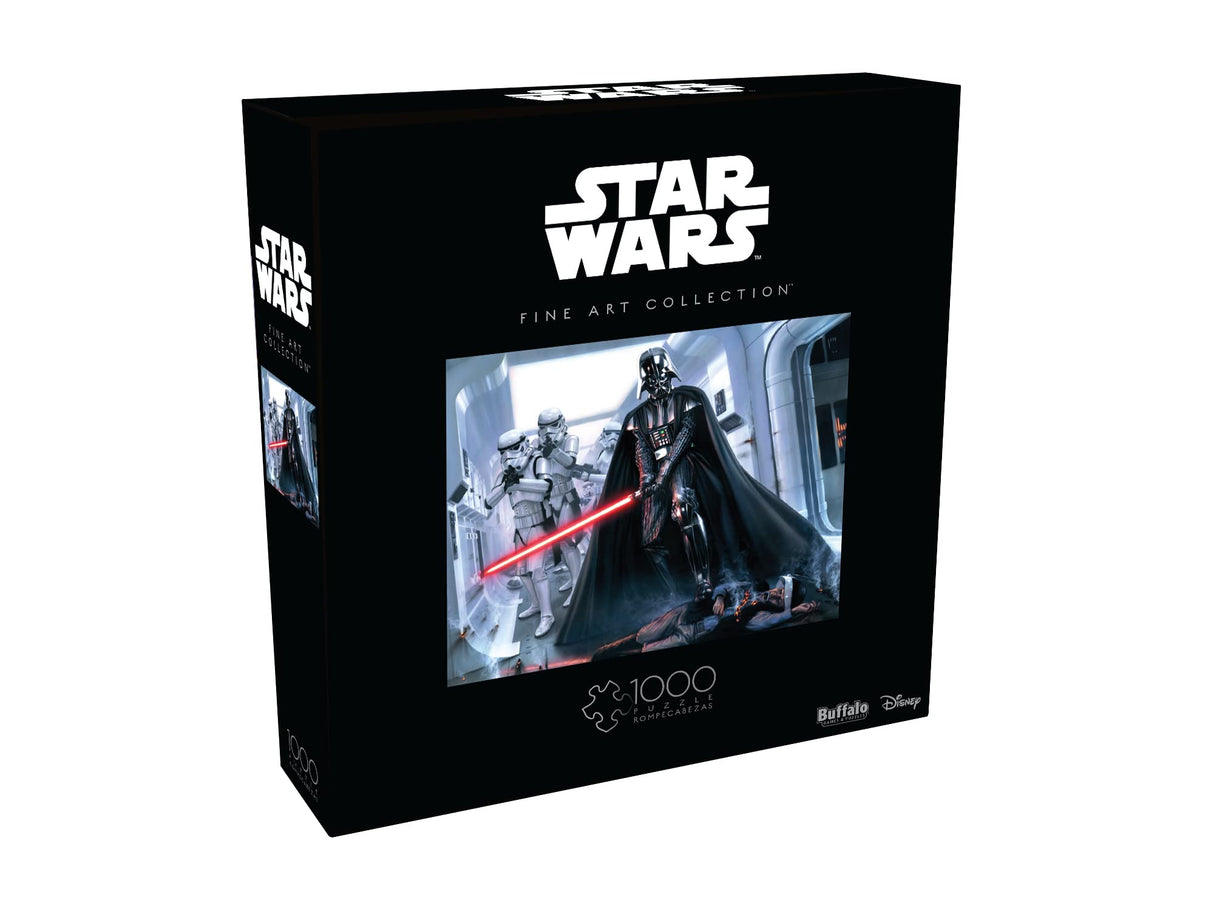 Buffalo Games - Star Wars - The Arrival of Lord Vader - 1000 Piece Jigsaw Puzzle for Adults -Challenging Puzzle Perfect for Game Nights - Finished Size is 26.75 x 19.75 Buffalo Games