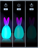 Haosegd 3D Printer Filament PLA Glow in The Dark 1.75mm 3-D Printing Materials 3 Colors Bundle Print Filiment 1.75 mm Green Blue Purple Fillament Accuracy ±0.05mm Spool Vacuum Packaging 250G X 3 Haosegd