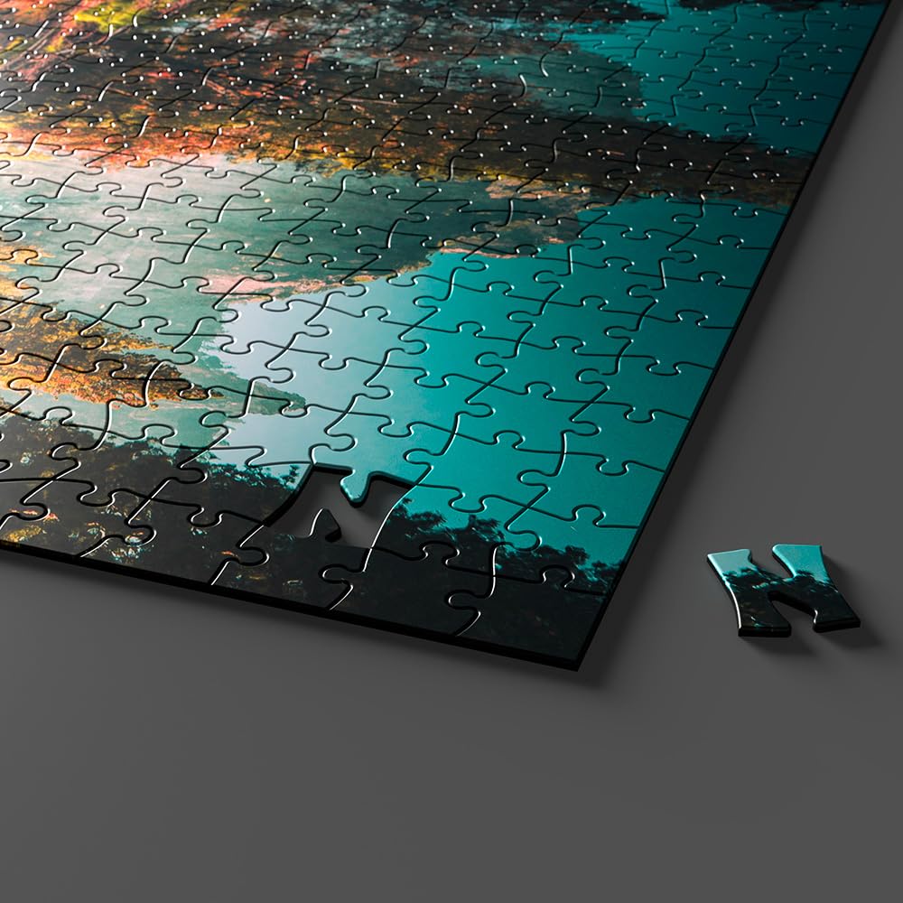 Buffalo Games - Noir - Wanderlust - Yosemite - 500 Piece Jigsaw Puzzle for Adults - Super Premium Puzzle Board - Quality Magnetic Storage Box with Display Sleeve - Photo Quality Imagery Buffalo Games