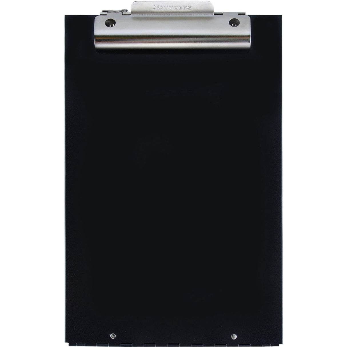 Saunders Metal Clipboard with Storage, Legal Size Heavy Duty Contractor Grade Clipboard, Recycled Aluminum Dual Storage Form Holder with High Capacity Clip, Assembled in USA, Black Cruiser-Mate Saunders
