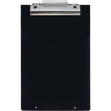 Saunders Metal Clipboard with Storage, Legal Size Heavy Duty Contractor Grade Clipboard, Recycled Aluminum Dual Storage Form Holder with High Capacity Clip, Assembled in USA, Black Cruiser-Mate Saunders