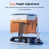 WAINLUX K10 3W Laser Engraver Machine, Mini Laser Engraving Machine for Wood Leather Silicone Paper Glass Acrylic Cloth, Grabadora Láser, Engraver Laser Class1 WAINLUXPRO