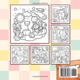 Dreamy Friends: Coloring Book for Adults and Teens Featuring Little Animal Friends and Fantasy Characters in Funny and Cozy Adventures for Relaxation (Cute & Easy Coloring) WoodArtSupply