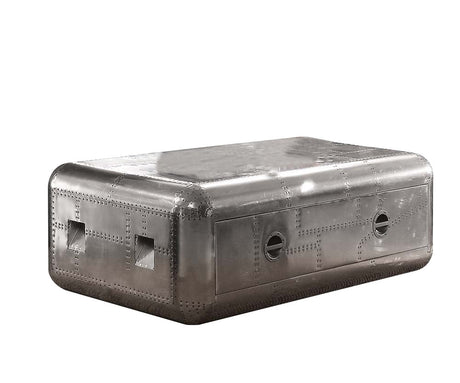 Acme Brancaster Square Coffee Table in Aluminum Acme