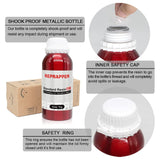 RepRapper Gray 3D Printer Resin, 405nm Fast UV-Curing Standard Resin, 3D Printing Resin Photopolymer Resin for LCD Printer, Grey 500g RepRapper