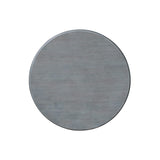 IC International Concepts Round Top Pedestal Dining Table, 30", White/Heather Gray IC International Concepts