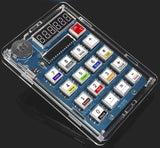 DIY Electronic Calculator Kit, 6-Digit Display, Soldering Practice Project with Resistance Reader MUXWELL