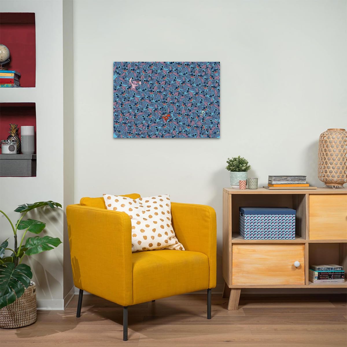 Ravensburger Disney Stitch 1000 Piece Jigsaw Puzzle | Playful Stitch Antics | Vibrant, Detailed Art | Extra Durable Pieces Fit Perfectly Ravensburger