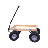 Berlin Big-Foot Kid's Wagon by AmishToyBox.com - Perfect Wagon for Children and Toddlers - Amish Made in Ohio, USA - 10" No-Flat Tires (Red) AmishToyBox.com