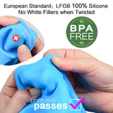 Silicone Muffin Pan - Cupcake Pan, Mini Loaf Pan Silicone Baking Molds Food Grade 3-Pack CAKETIME