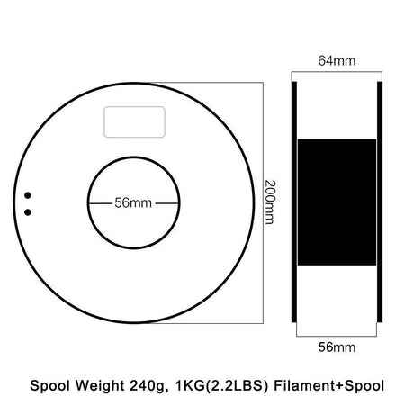 3D BEST-Q GF-PC (Glass Fiber-infilled) Black 1.75MM 3D Printer Filament, N.W. 1KG, Hight Hardness&Toughness （Black） 3D BEST Q