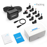 24W AC Adapter Multi Volt Replacement Switching Power Supply DC Plug Cord 12V 5V 6V 7V 8V 9V 10V 11V 13V 14V 15V 16V 17V 18V 19V 20V, Universal Adapters for Routers Speakers CCTV and LED Strip IBERLS