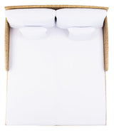 SAFAVIEH Outdoor Collection Cadeo Natural/White Cushion Daybed PAT7500D SAFAVIEH