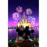 JAKI Diamond Painting Kits for Adults-Castle Diamond Art Kits for Adults,Gem Art Kits for Adults Pictures Arts Craft for Home Wall Decor (12x16inch) JAKI