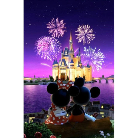 JAKI Diamond Painting Kits for Adults-Castle Diamond Art Kits for Adults,Gem Art Kits for Adults Pictures Arts Craft for Home Wall Decor (12x16inch) JAKI