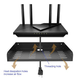 JINGCHENGMEI 2 Pcs of Metal Floating Shelf Modern Wall Mounted Storage Rack 12"*8" Deep Display Shelf in Living Room, Bedroom,Bathroom, Kitchen,Garage or Office (12 inches 2 Pcs) JINGCHENGMEI