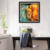 Better Selection 5D DIY Full Drill Constellation Diamond Art Aquarius Cross Stitch Zodiac Signs Embroidery Mosaic Kit Home Decor Wall Art Gifts Leo 11.8x11.8 30x30 cm Better Selection