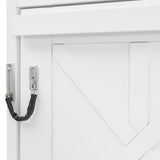 Ball & Cast Hideaway Bed Queen Size Murphy Bed with Ample Storage,Space-Saving Wall-Mounted Design Cabinets Bedframe w/Diamond Stripes,Hydraulic Lift System,for Apartment,White Ball & Cast