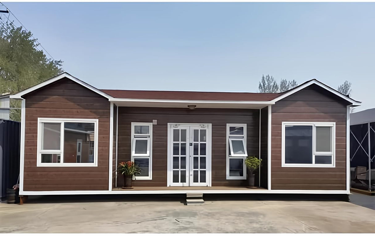 Generic Portable Prefab Home Kit with Living Room, Kitchen, Bedroom and Bathroom 20ft, Costmer choice,many variety Generic