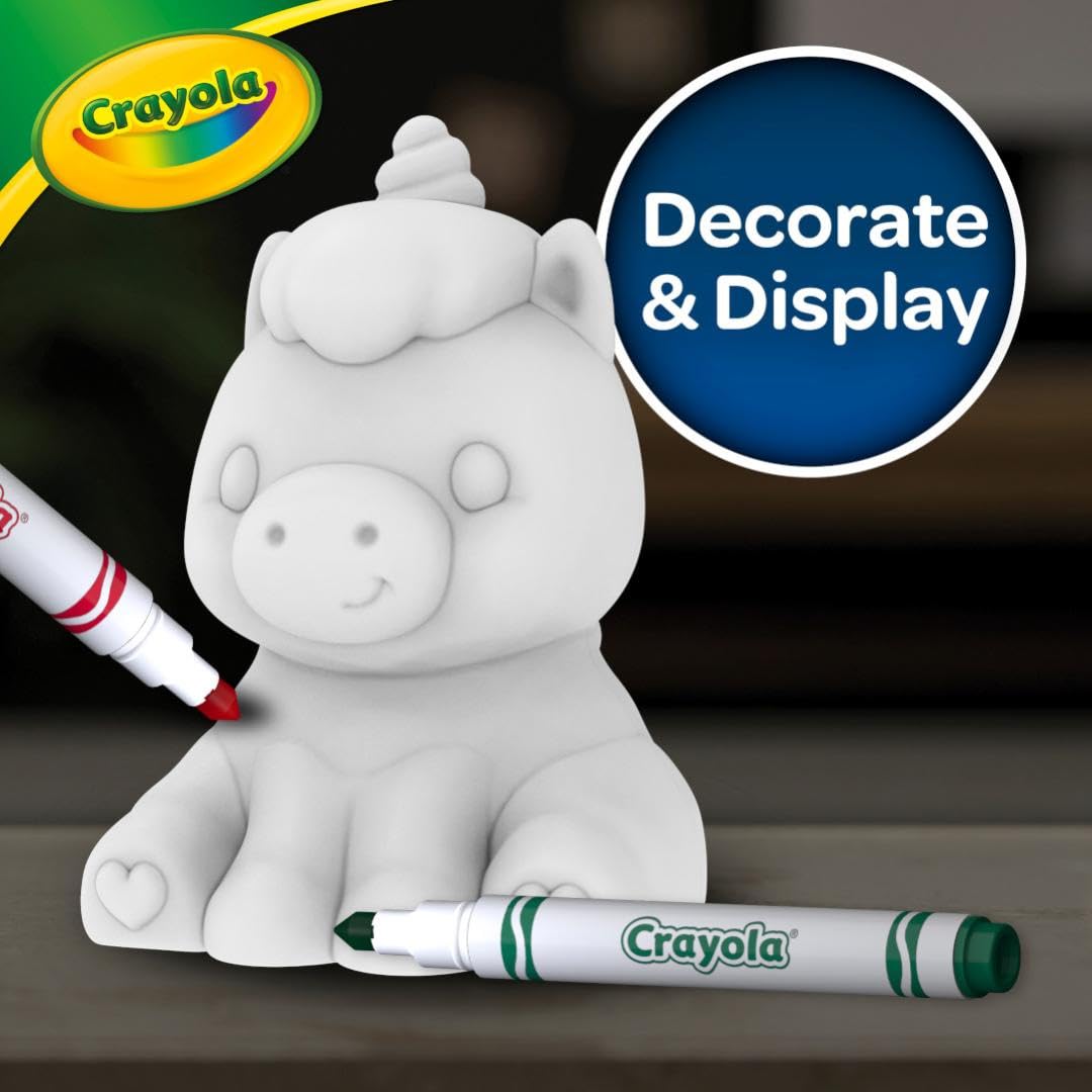 Crayola Light Ups - Unicorn, Reusable Holiday Craft, Glow In The Dark, Unicorn Gift for Kids, Decoration Craft, Toys & Gifts for Kids Crayola