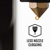 HATCHBOX ABS 3D Printer Filament, Dimensional Accuracy +/- 0.05 mm, 1 kg Spool, 3.00 mm, Gold HATCHBOX