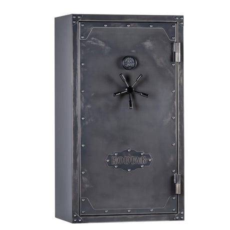 Kodiak Home Gun Safe for Rifles & Pistols | KSX5933 by Rhino Metals with New SafeX Security System | 41 Long Guns & 6 Pistol Pockets | 60 Minute Fire Protection | Antiqued Finish | 541lbs Kodiak