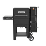 Masterbuilt® Gravity Series® 600 Digital Charcoal Grill and Smoker,WiFi Technology, GravityFed™ Charcoal Hopper, 600 Cooking Sq. Inches, Reversible Smoke&Sear Cast Iron Grates, Black, Model MB20041023 Masterbuilt