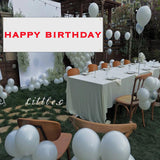 2 Sets 3.3 x 6 Ft Paintable Polyester Blank Banner, Blank Banner Signs, Blank Polyester Cloth Banner with Hanging Rope for Indoor Outdoor Decor (White) Wzttdm