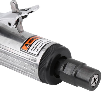 Acouto 1/4" Pneumatic Die Grinder 90PSI Pneumatic Air Die Grinder Grinding Kit Polishing Engraving Tool Acouto