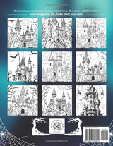 Haunted Castle: A Chilling & Thrilling Coloring Book for Adults Majosta