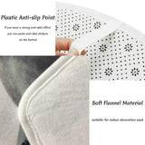 ZMvise Sublimation Blanks Bathroom Door Mats Polyester Heat Transfer Shower Mat Decoration Bath Rug Set of 1 ZMvise