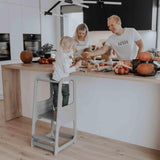 Kitchen tower, Kitchen observation tower, Safety stool, Toddler step stool, Kid Step Stool, Activity tower, Montessori tower, Stepping stool Sweet Home From Wood