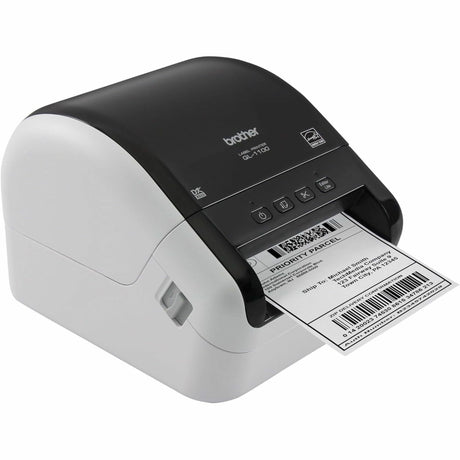Brother QL-1100 Wide Format, Postage and Barcode Professional Thermal Monochrome Label Printer, Black Brother