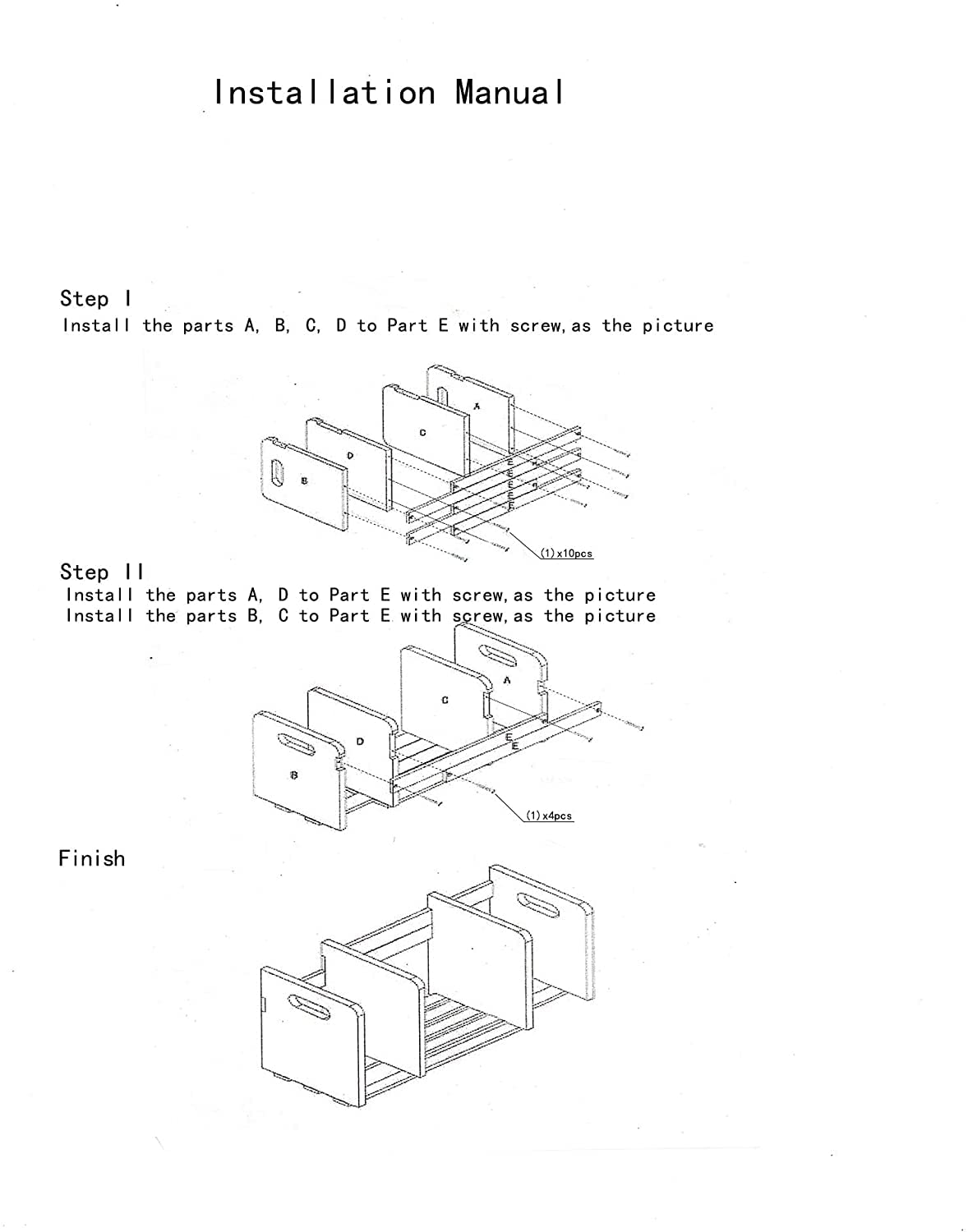 Salafey Expandable Bamboo Desktop Bookshelf - Versatile Organiser for Home and Office Salafey