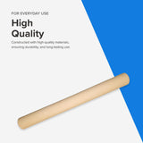 Frieling Crafted In The USA Maple Rolling Pin - Classic Baker Straight - 2-Inch By 18.5-Inch - Rolling Pin Baking - Precision Rolling Pin - Pin Roller - Wooden Straight Rolling Pin - Dough Roller Frieling