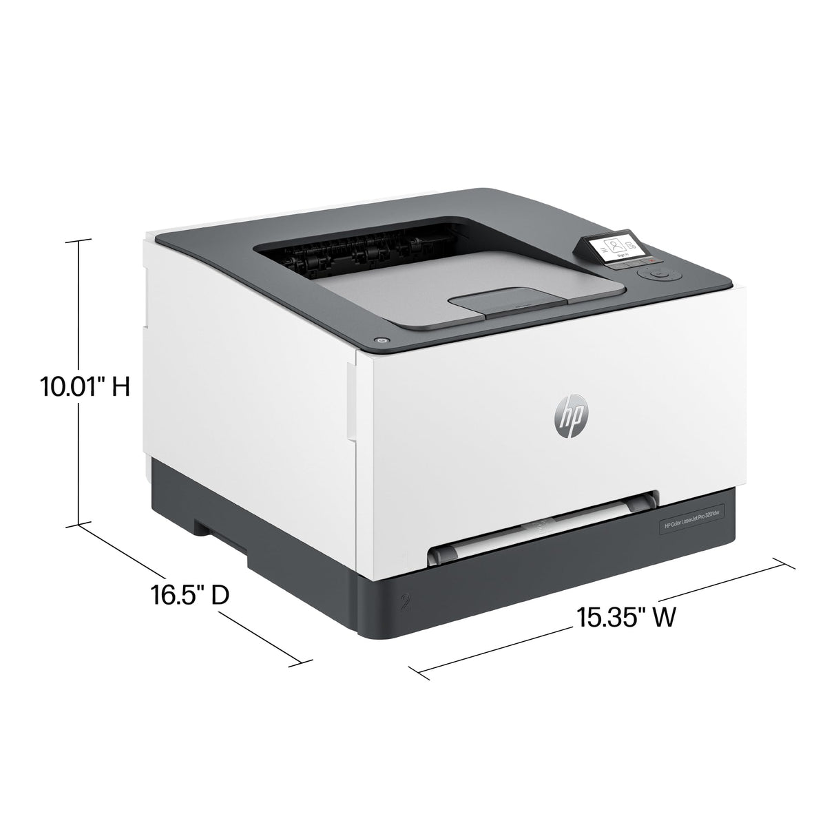 HP Color Laserjet Pro 3201dw Wireless Color Laser Printer, Office Printer, Duplex, Best-for-Office (499Q9F) HP