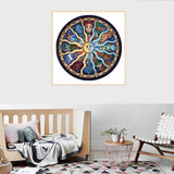 nerwawa 5D Diamond Painting Kits for Adults Full Drill The Twelve Constellations Embroidery Rhinestone Painting(21.65"x21.65"/55x55cm) Ariaden
