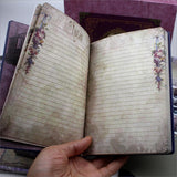 Diuhofart Ultimate Vintage Scrapbook Supplies, Junk Journal Kit - A6 Retro Notebook, Aesthetic Stationery Supplies, Craft Gift Set for Women, Perfect for Journaling, Scrapbooking Diuhofart