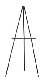 Studio Designs Art Studio Display Easel - Portable Wood Easel to Display Art Projects on Tabletops or Floors - Adjustable Height for Different Surfaces and Projects, Black SD STUDIO DESIGNS