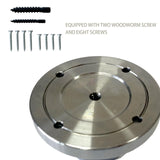 3" Wood Lathe Faceplate with Screw Chuck for 1" x 8TPI Woodworking Spindle HAIDMAEN