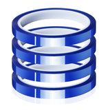 MEBMIK 4 Rolls 10mm x33m(108ft) Blue Heat Tape High Temperature Heat Resistant Tape Heat Transfer Tape for Heat Sublimation Press No Residue and Heat Transfer Vinyl MEBMIK