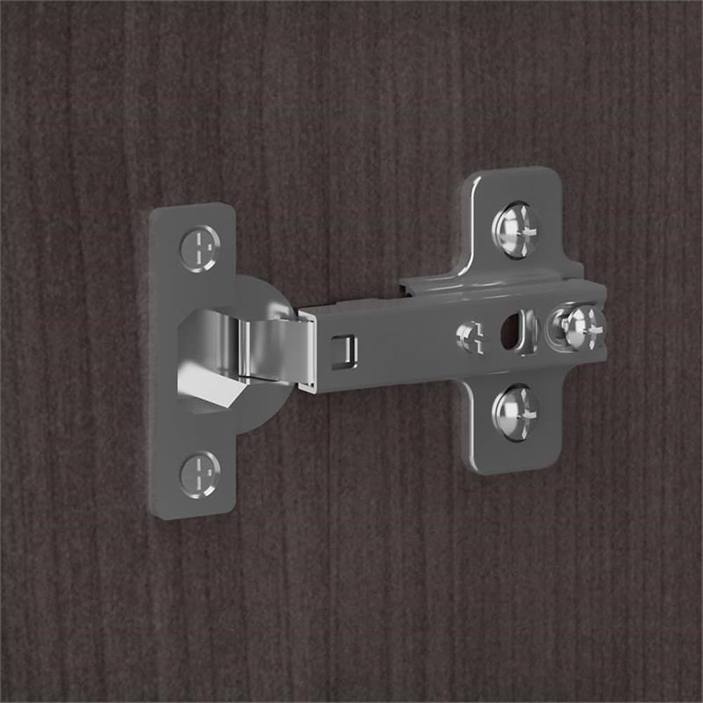 Bush Business Furniture Universal Tall Garage Storage Cabinet with Doors and Shelves, Storm Gray Bush Furniture