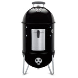 Weber 14.5 -inch Smokey Mountain Cooker, Charcoal Smoker,Black Weber
