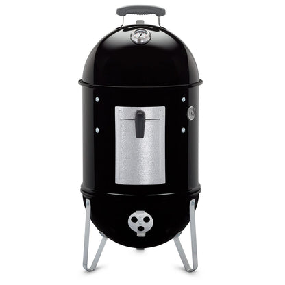 Weber 14.5 -inch Smokey Mountain Cooker, Charcoal Smoker,Black