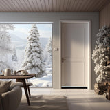 Retsun 9 Sets 2.5 x 39.37 (100CM) Inches Door Brush Sweeps Seal Garage Door Seals Garage Roll Up Door Brush Sweep Durable Easy Mounting for Exterior Doors (9 Sets, 2.5 Inches) Retsun